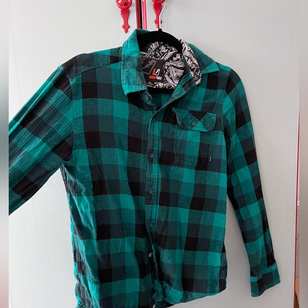 Blue Flannel Shirt